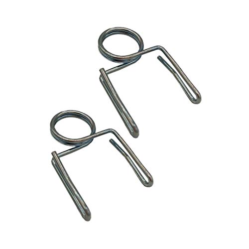 PAR DE PRESILHA ESPIRAL P/BARRA DE MUSCULAÇÃO 27mm