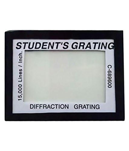 Educational Diffraction Grating || Diffraction Grating 15000 LPI || (300 Lines Grating)