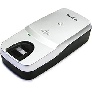 SecuGen Hamster Pro Duo CL 2-in-1 U20 Optical Fingerprint Scanner, NFC Contactless Smart Card Reader