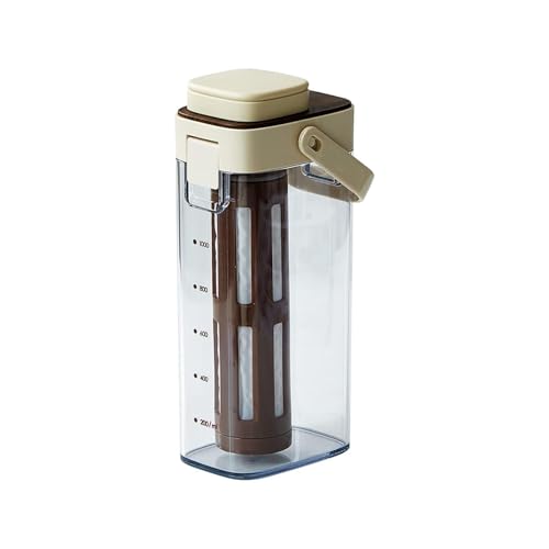 Image of Cold Brew Pot Removable Strainer Cold Brew Coffee Pot Clear Drink Maker