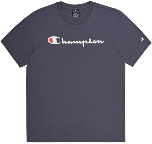 Image of Champion Boys T-Shirt, Kids' T-Shirt For Boys, Lightweight Tee for Kids, Script & Print