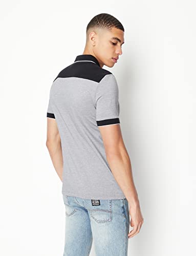 Armani Exchange Two-Toned Button-Down Polo3