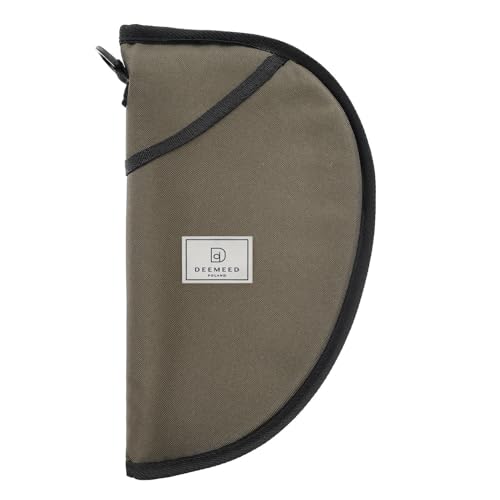 DEEMEED Housse pour Pistolet – étui de Protection pour Arme de Poing Jusqu’à 34 cm – rembourré, imperméable, Fermeture zippée sécurisable –...