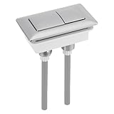 VOSAREA Dual Flush Toilet Tank Button Toilet Water Tank Press Button Replacement for Bathroom Repair Tools