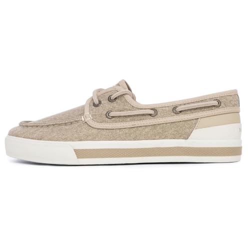 Image of Nautica Men's Casual Boat Shoes, Moc-Toe Loafers with Cushioned Insole, Deck Fashion Sneaker