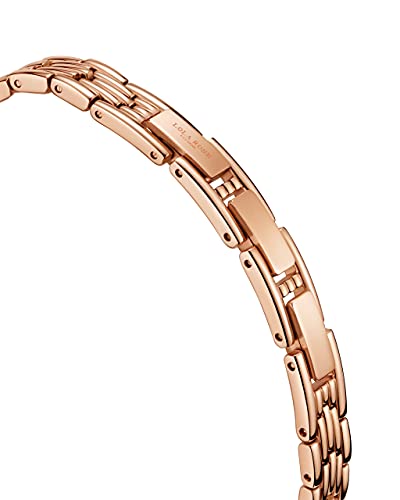 Lola Rose Elegant Women's Dress Watch With Genuine Gemstone, Ladies Multicolor Stainless Steel Bracelet Watch, Classic Gift For Women #TOP6