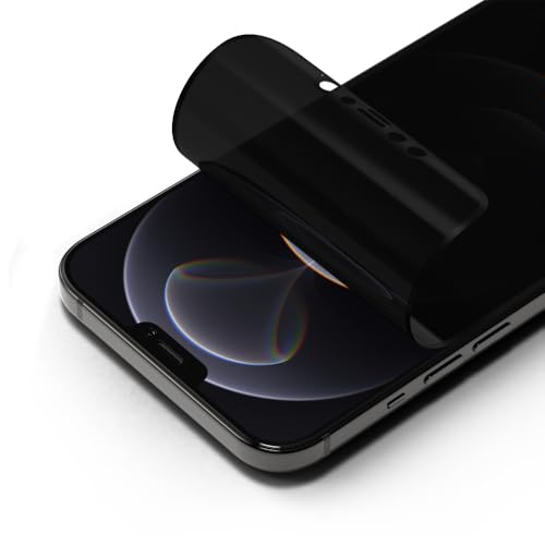 Protection écran anti-espion RhinoShield iPhone 12 anti-choc pour les trajets en train