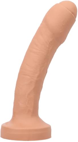 Tantus Juguetes sexuales/adultos sin cortar #2 Consolador no circunciso de doble densidad – 100% arnés de silicona de alta calidad compatible con