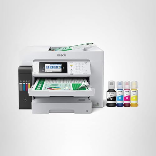 Epson EcoTank Pro ET-16600 Wireless Wide-format Color All-in-One Supertank Printer with Scanner, Copier, Fax, and Ethernet
