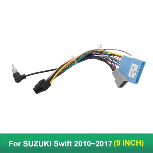 Cadre de console audio Suzuki Swift 2010-2017 avec écran Android 9" - 3