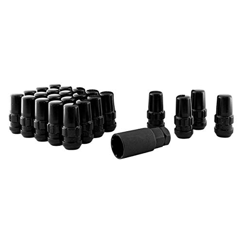 Gorilla Automotive 76644NBC Black 14mm x 1.50 Thread Size Chrome Finish Duplex Acorn Wheel Lock with 6-Lug Nut, (Pack of 24) - image 3
