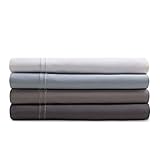 MALOUF Supima Premium Cotton Pillowcases-100 Percent American Grown-Extra Long Staple-Sateen...