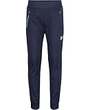 Under Armour Boys' Pennant 2.0 Jogger Sweatpants, Zipper Hand Pockets, Soft & Comfortable, Midnight Navy, 4