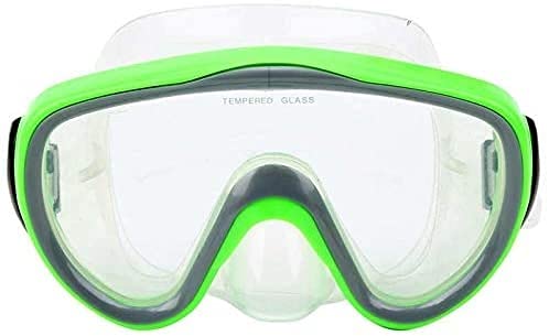 Occhiali da sub Maschere da sub Maschera da snorkeling Maschera da nuoto in silicone Vetro temperato Occhiali da nuoto Anti-appannamento Maschera da sub Attrezzatura da nuoto e snorkeling per adu