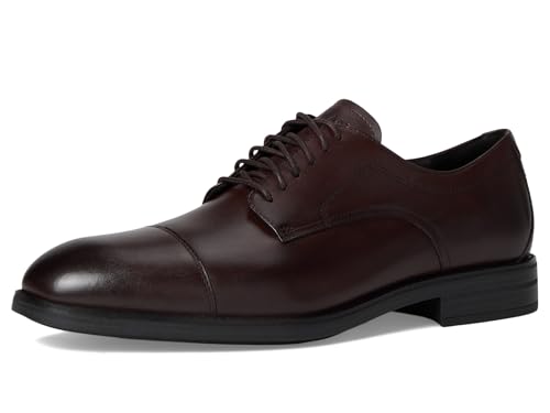 Cole Haan Men's Harmon Grand Cap Toe Oxfords, Madeira/Black Wr, 10-M US