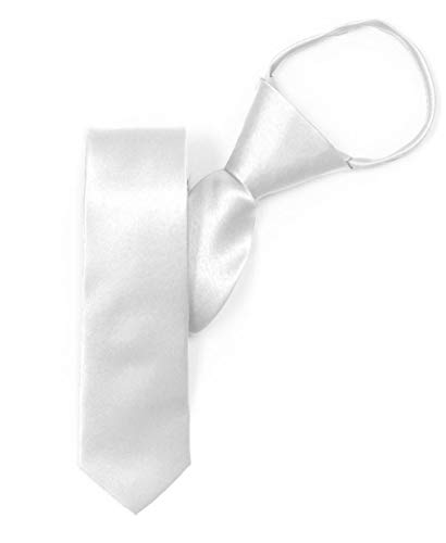 Boys White Tie - 7 - 14 Yr