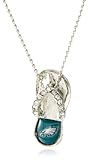 NFL Philadelphia Eagles Crystal Flip Flop Necklace
