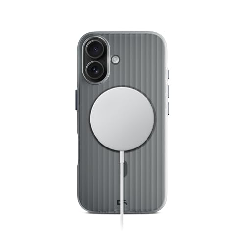 Image of DailyObjects Beam Magnetic Protective Case Cover Compatible with iPhone 16 Plus |Magsafe|Camera & Body Protection|Anti Shock,Scratch Resistant|Precise Cutouts Design|Wireless Charging-White