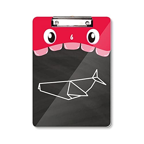 Bloc-notes d'apprentissage A4 origami requin contre les feuilles volantes
