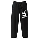 [アートワークスコウベ] バレーボール スウェットパンツ 練習着 ルームウェア 裏パイル ゴリラワークアウト バレー 130cm ブラック