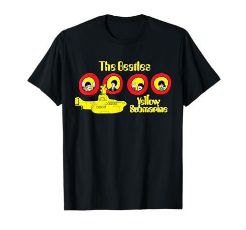 Las ventanas submarinas amarillas de los Beatles Camiseta