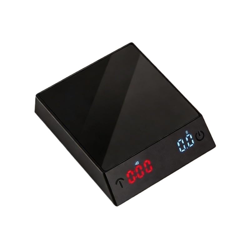 Balance à café intelligente, mini balance à minuterie portable compacte, pesée précise(500g/0.01g)
