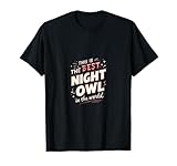 Photo Gallery il migliore gufo notturno del mondo maglietta Photo Gallery il migliore gufo notturno del mondo maglietta
