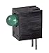 SSF-LXH103GD LED Circuit Board Indicator LED Circuit Board Indicator Single Green Diffused, Tinted 2.1V 20mA Round with Domed Top 3mm, T-1 Through Hole, Right Angle
