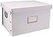 Snap-N-Store Letter and Legal Size File Box, Interior Dimensions 9.5 x 14.75 x 12.25 Inches, White (SNS01808)