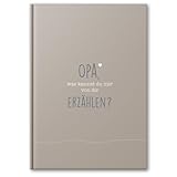 Cupcakes & Kisses® Opa was kannst du mir erzählen I Buch zum ausfüllen I Geschenke für Opa I Geschenk für deinen Opa zum Geburtstag oder Weihnachten