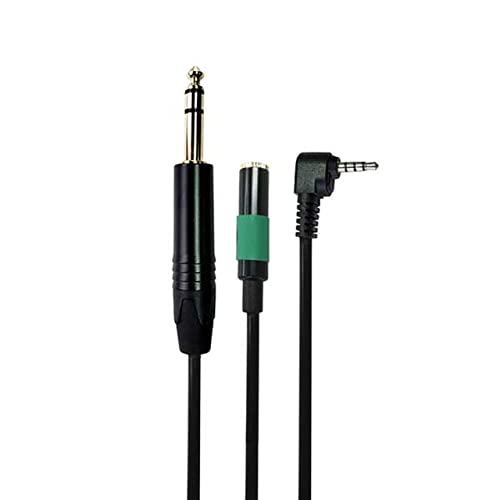 Adaptador de audio 3.5mm a 1/4 pulg macho miniatura 1