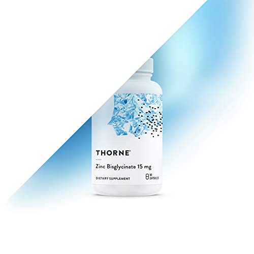 image for THORNE - Zinc Bisglycinate 15mg - Daily Support for Skin, Eye & Immune