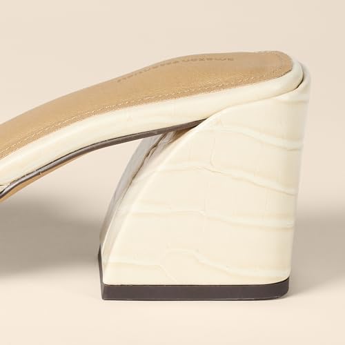 Image of Amazon Essentials Women's Platform Block Heel Mule Sandals