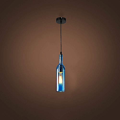Lustre en verre pour bar et restaurant : suspension LED réglable design