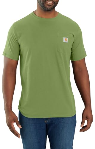Image of Carhartt Men's Force Relaxed Fit Midweight Short-Sleeve Pocket T-Shirt