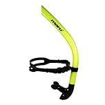 Maru Front Snorkel (Lime Green) – Technique-Boosting Swimming Snorkel for Training & Endurance – Centre-Line Design, One-Way Purge Valve & Adjustable Head Bracket - Trusted by Coaches