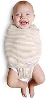 embe 2-Way Starter Swaddle Blanket and Diaper Change Without Unswaddling, Legs in and Out Design, Warm Up or Cool 0-3 Months | 5-14 lbs Pink Clustered Flowers