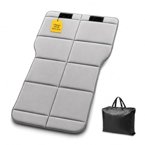 Image of Car Mattress for 2003-2012 Full-Size SUV, Upgraded Non-Inflatable Thickened Foam SUV Car Camping Mattress, Foldable Trunk Sleeping Pad Car Bed Mattress for Road Trips Camping Travel