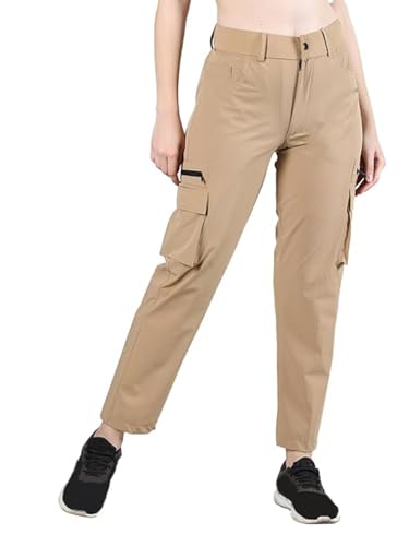 Image of CHKOKKO Women's Regular Fit low Rise Track Pant
