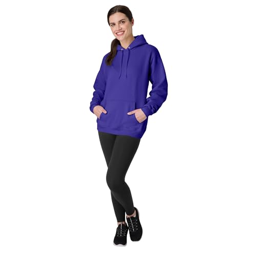 Image of Hanes Men's Hoodie - EcoSmart Fleece Hooded Sweatshirt for Men & Women - Midweight Fleece - Big & Tall Available