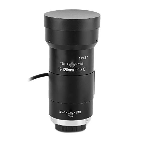 Vario-Objektiv, Autofokus-Objektiv 12-120 mm Brennweite Professional für Überwachungskameras für CCTV-Kameras – Bild 3