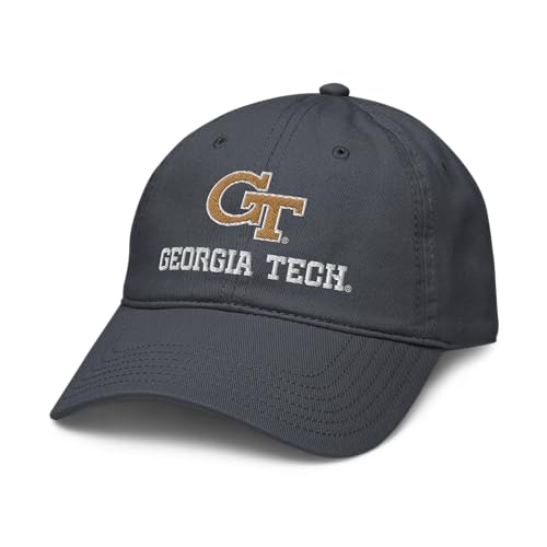 Gorra ajustable oficial Georgia Tech Yellow Jackets blanca miniatura 1