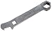 RITE-HITE Stainless Steel Propeller Wrench - Tightens 1 1/16" Prop Nuts, Will Never Strip Out, Compact Size For Just the Right Leverage