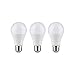 3 x Müller-Licht LED Leuchtmittel Birnenform 10W = 60W E27 matt 806lm warmweiß 2700K