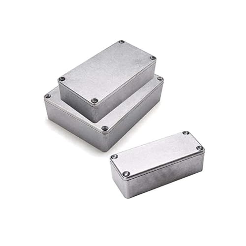 Supertool Aluminium-Druckguss, wasserdicht, Elektronik-Projektgehäuse für externe Stromversorgung, 1 Stück (1Pcs-1590B 122 x 66 x 39,5 mm)