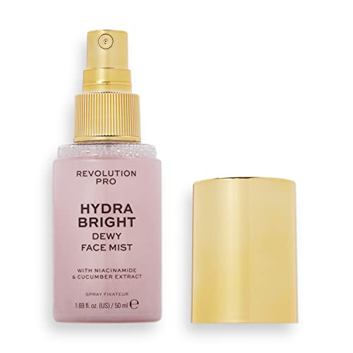Makeup Revolution Hydra Bright Dewy Face Mist, 50ml Cover