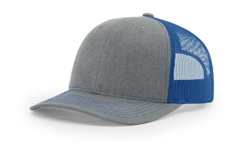 Image of Richardson 112 Trucker Hat - Premium Blank Baseball Cap, Adjustable Snapback Hat - Structured Six Panel Richardson Blank Hats