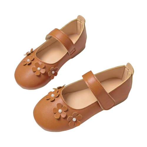 IWIHMIV Toddler Girl Dress Shoes Soft Soled Mary Jane Ballet Flat for Girls Flower Girl Wedding Party School Shoes2