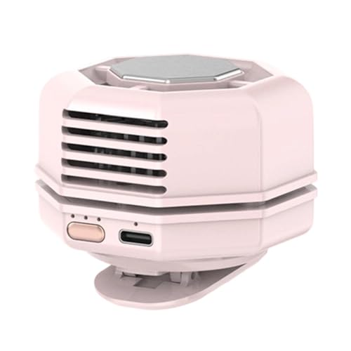 Mini ventilador con clip para combatir el calor en el coche y exteriores con giro 360