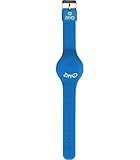  Zitto - Reloj de LED con correa de silicona, colección Endless Blue, color azul, grande